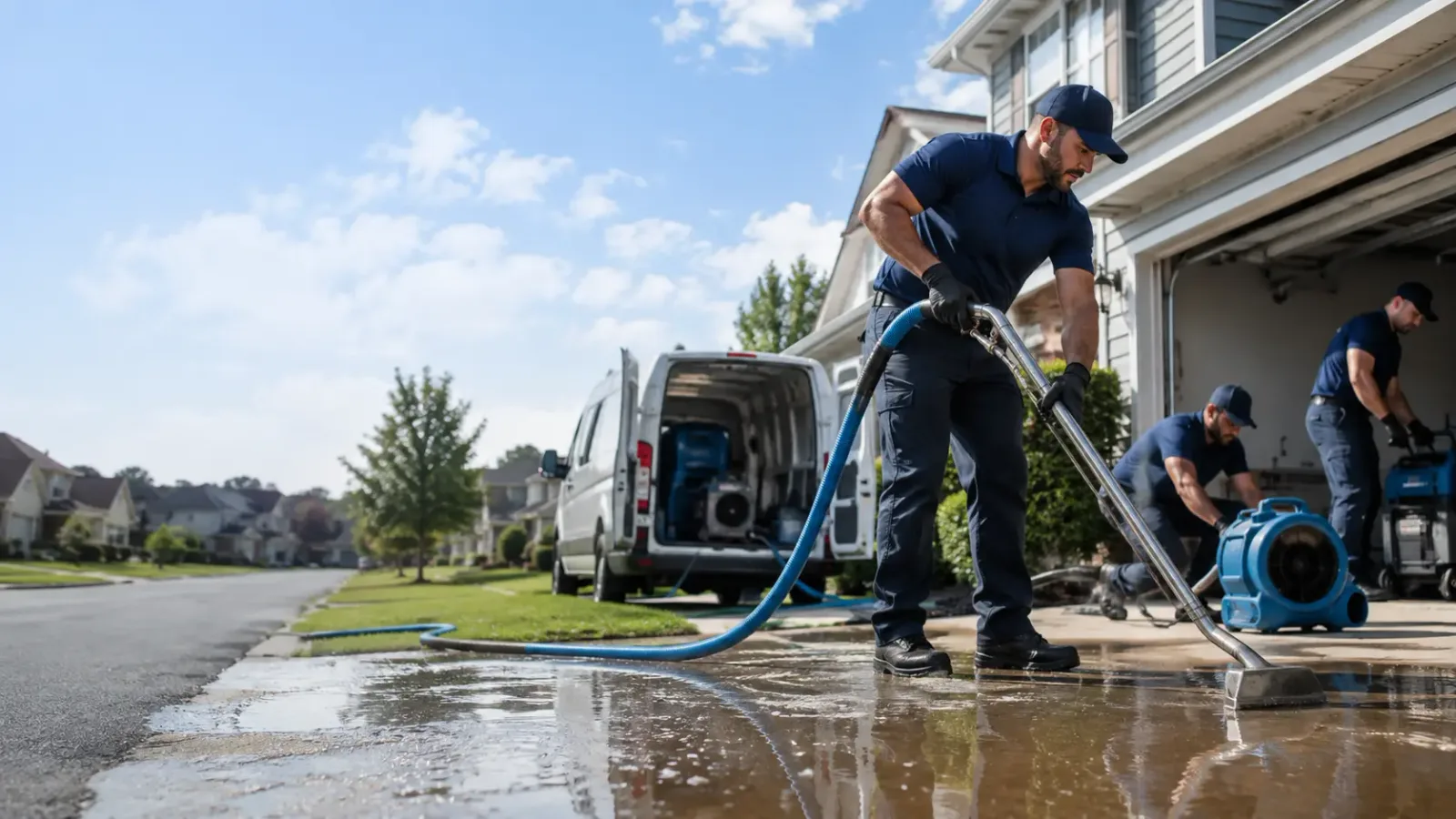 Flood Damage Restoration in Milford, MI